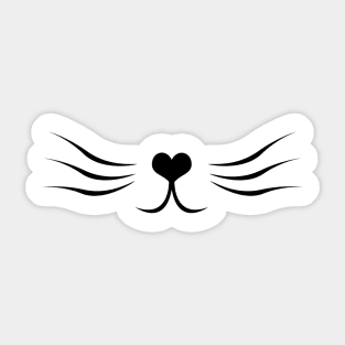 Funny Cat Smile Sticker